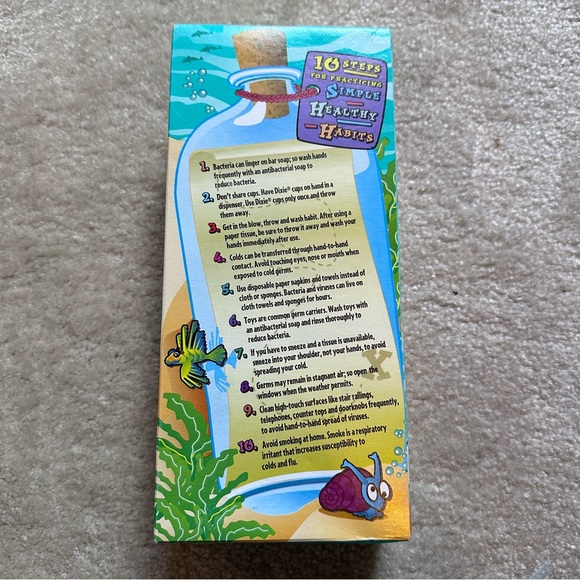 Vintage 90s Dixie 3oz Bathroom cups Funky Fish - Picture 4 of 4